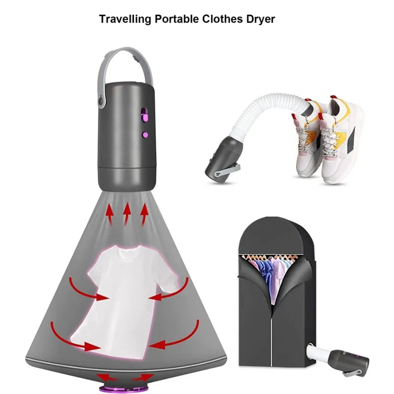 Traveling Portable Clothes Dryer