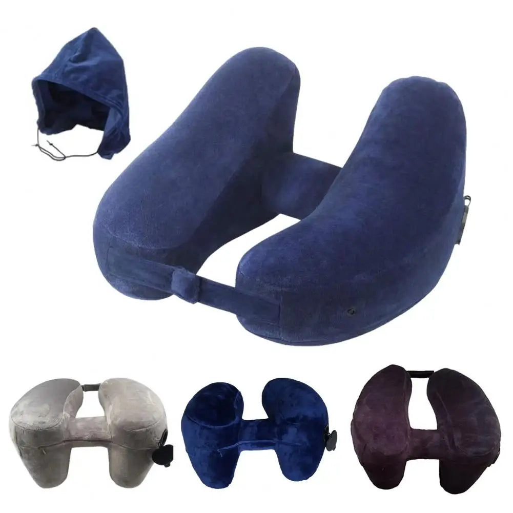 Inflatable Neck Pillow with Patent Valve